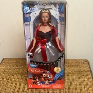 Vintage Barbie Mattel 2001 Walt Disney World 30th Anniversary Celebration Red